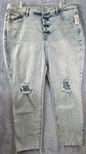 NWT Old Navy High Rise OG Straight Jeans Women's Size 18 39 29 Smooth Pockets