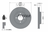 2Er-Set 2Er Set Bremsscheibe Textar 92048400 Saab 4002150 Saab 8966962