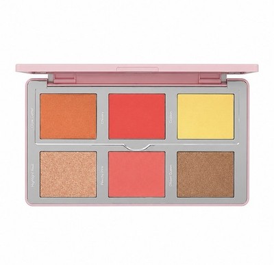 NATASHA DENONA DIAMOND & BLUSH PALETTE 02-CITRUS 6 PAN FACE PALETTE NEW IN BOX