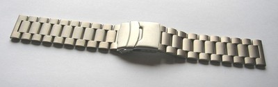 TITANUHRENARMBAND TITAN MASSIV SWS MABRO Germany 22/22mm TITANIUM SOLID BRACELET