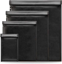 4Pack Fireproof Faraday Bag for Laptops, Tablets, Radio, Cell Phone, Car Keys, R