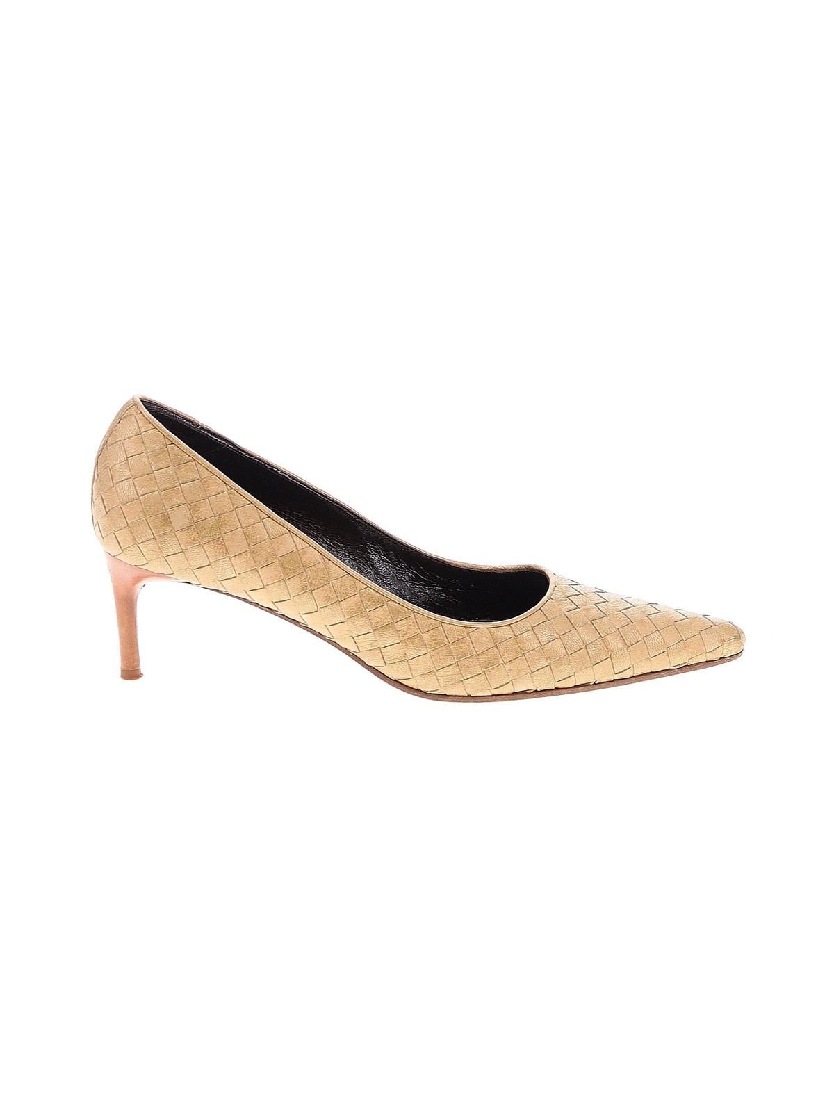 Bottega Veneta Women Gold Vintage Sophia Pumps EUR 41