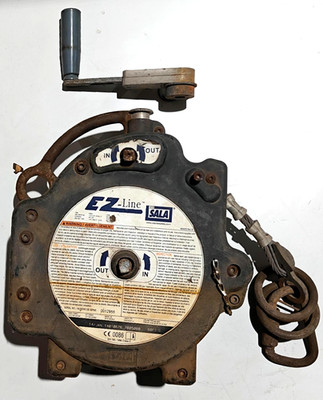 EZ-LINE Einziehbare Horizontale Rettungsleine System 60FT Seilwinde DBI SALA ...