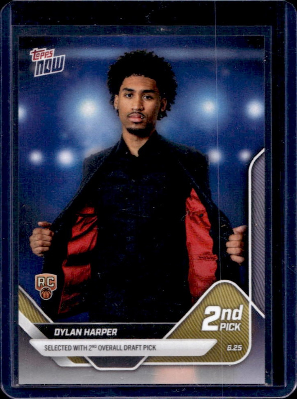 2025-26 Topps Now Dylan Harper RC Rookie #D2 Spurs
