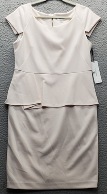 Calvin Klein Peplum Shift Dress Womens 12 Pink Lined Stretch Cap Sleeve Back Zip | eBay Calvin Klein Peplum Shift Dress Womens 12 Pink Lined Stretch Cap Sleeve Back Zip | eBay