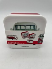 Volkswagen VW T1 Bulli Lunchboxen - 3er Set Brotdosen Rot