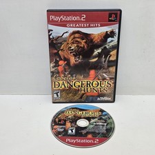 Cabela's Dangerous Hunts Sony PlayStation 2 PS2 Video Game Greatest Hits Tested