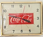 1950's-60's Vintage "Enjoy" Coca-Cola Electric Bubble Clock