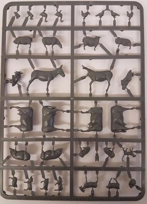 The Tabletop Workshop - Farm Animal Kit - 28mm for Historical/Fantasy War Games