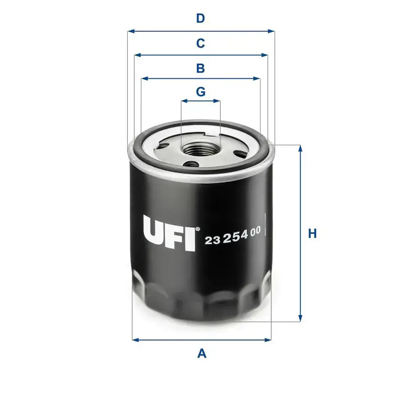 OIL FILTER 23.254.00 FOR AUSTIN LAND ROVER FREELANDER/SUV/Soft/Top MG MGF - Image 4