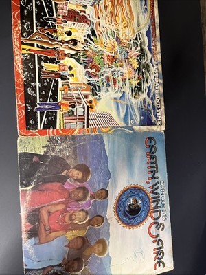 Earth Wind and Fire 2 Vinyl Set **Tested Disco Columbia Records 1974 1 OG Sleeve
