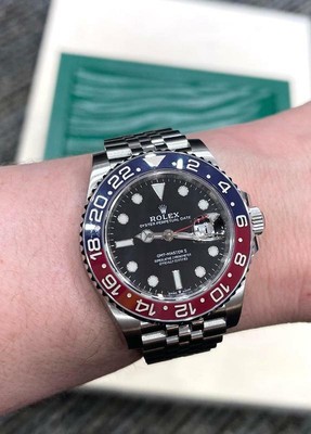 rolex pepsi black