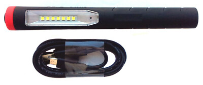 Lemania Energie Wiederaufladbar LED Stiftlampe Modell W1 120/80lm USB Kabel