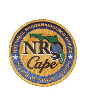 NRO Cape Office of Space Launch World/Gator Green State Embroidered Patch
