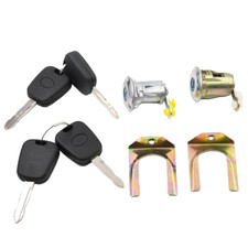 FOR PEUGEOT 107 CITROEN OYOTA Aygo Cylinder Door Lock barrel Key set 05-14