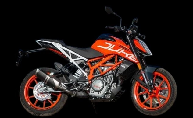 Abrazadera de tubo de escape KTM DUKE 390 soporte y junta de acero Foto 4 de 4