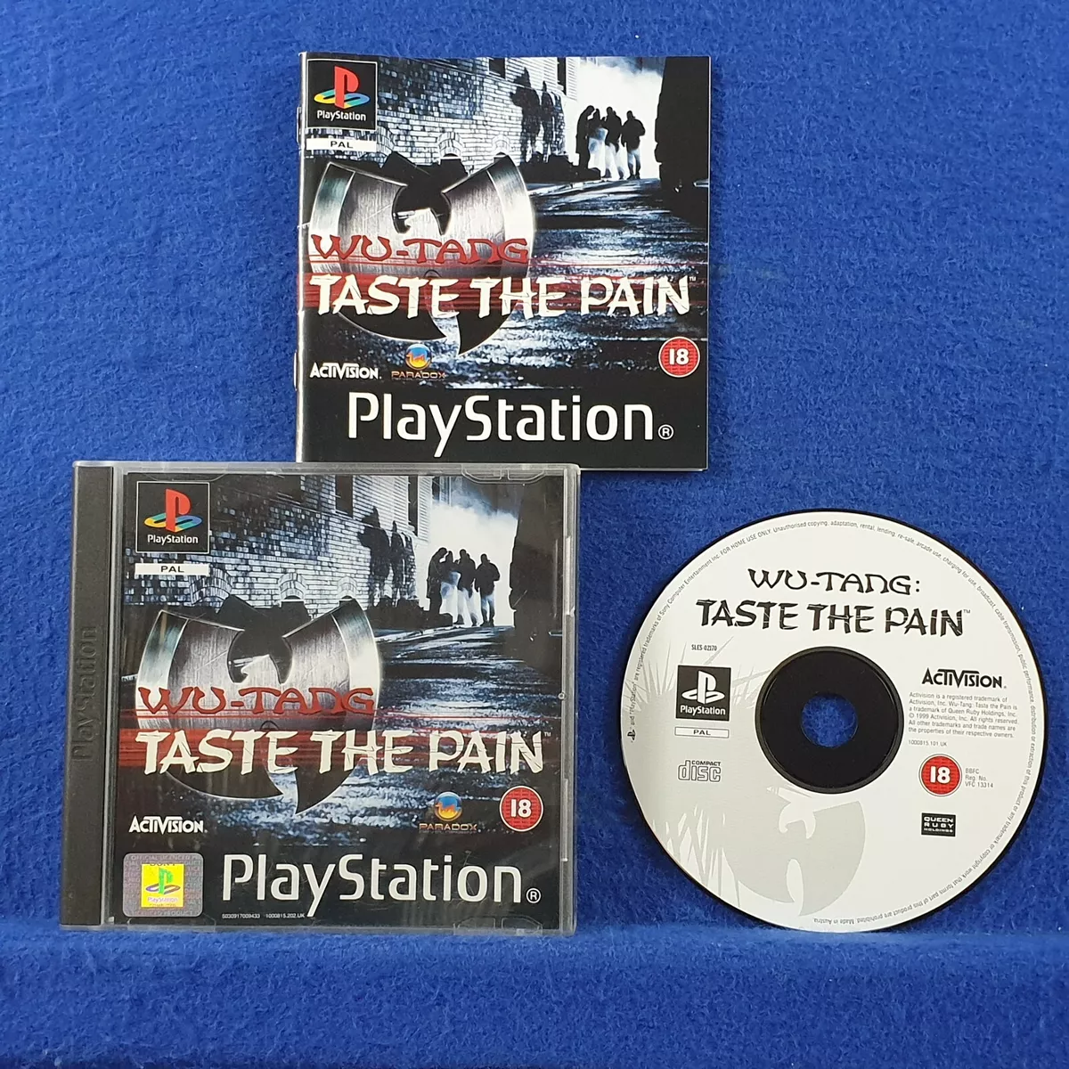 Wu-Tang: Shaolin Style PSX Back cover