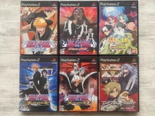 SONY PS2 Bleach Blade Battlers & Tamashii & Yabou & Ueki no Housoku & Elemental