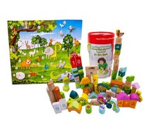 Arabic Alphabet Blocks At The Zoo - Family Learning Activity, Learn And Play,