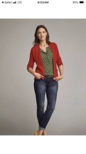 Cabi passage Cardigan V-neck In Molten Lava Women  s Size Medium NWT