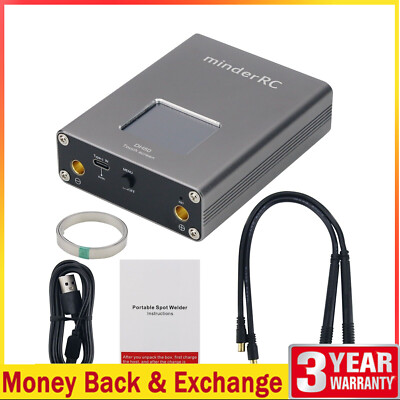 MinderRC DH50 Portable Touch Screen Spot Welder 30-level Spot Welding Machine