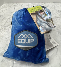 Equip Nylon Portable Camping Travel Hammock, One Person Navy Blue 108 x 56"  NWT