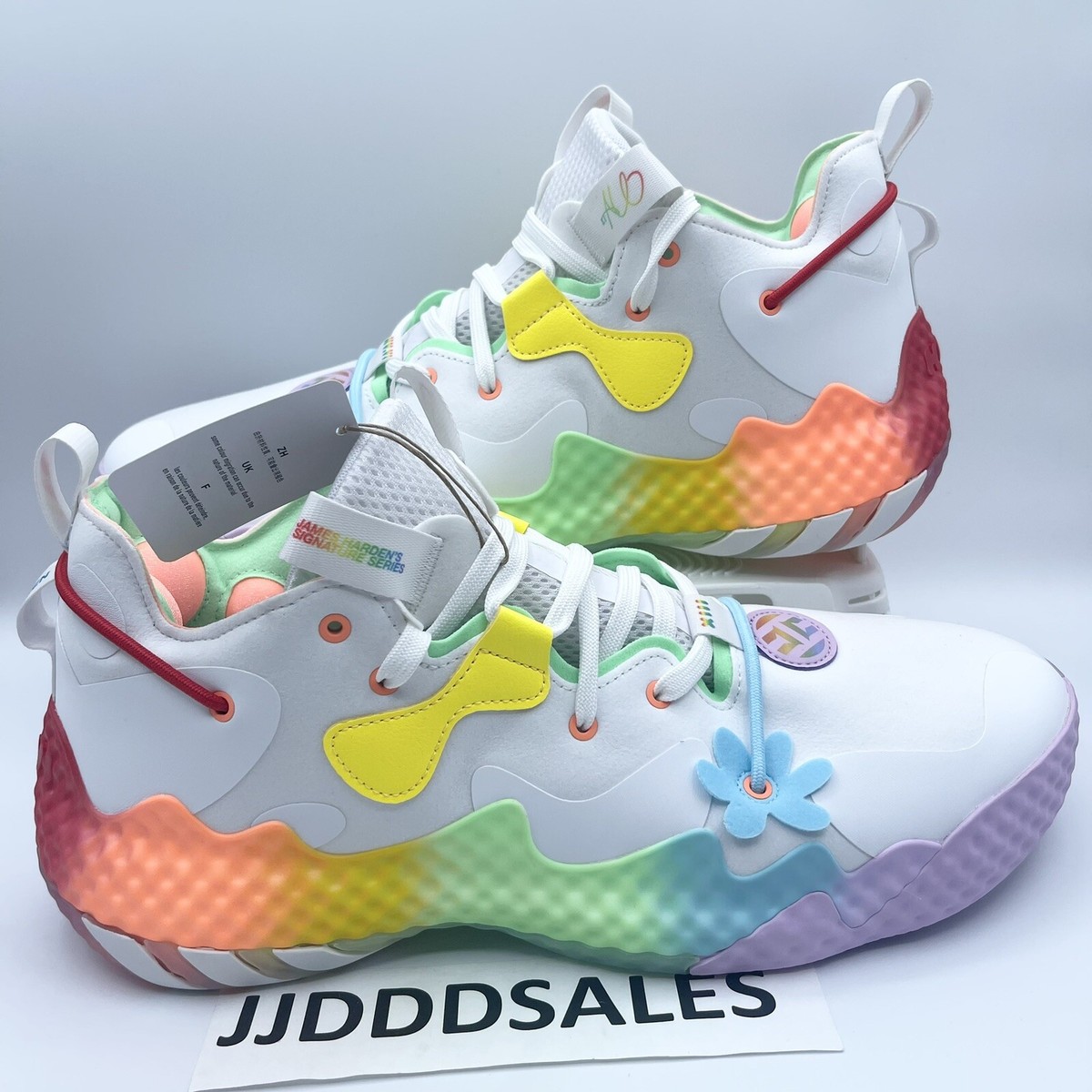 Adidas SM Harden Vol. 6 Pastel Basketball Shoes Men display picture 3