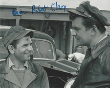 ROBERT CLARY SIGNED AUTHENTIC 'HOGAN'S HEROES' LOUIS 8x10 PHOTO D w/COA TV ACTOR