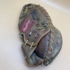 Rawlings RCM 45 Catchers Mitt Lance Parrish Lite Toe Deep Well Pocket RHT Glove