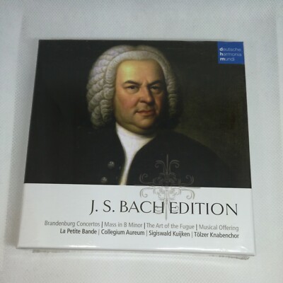 J.S. Bach Edition Deutsche Harmonia Mundi 10Cds Art of fugue, musical offering