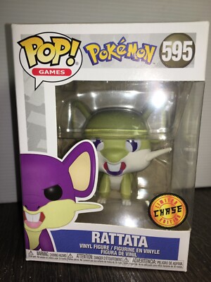 CUSTOM SHINY RATTATA POKÉMON Funko POP Action Figure Hand Painted CHASE 
