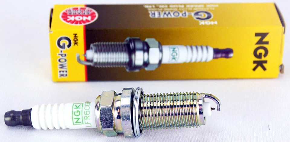 Vela de ignição genuína autêntica NGK 1483 G-Power Platinum LFR6CGP pacote com 6 - Imagem 3 de 4