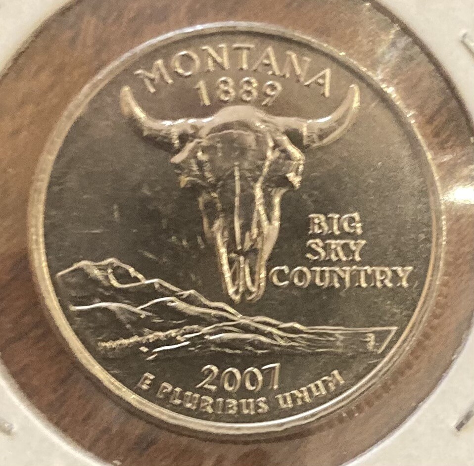 2007 D Montana State Quarter BU from mint roll eBay