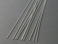 Profil polistyrenowy plastik biały 10 szt.  0,5x2,0 mm L= 353 mm, 1,22 € / mb