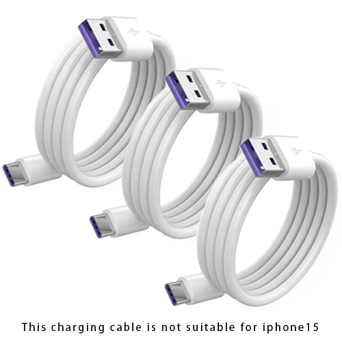 Câble de Charge Données Rapide USB C Type C pour Téléphones Samsung LG Tablettes Android - Photo 17 sur 17