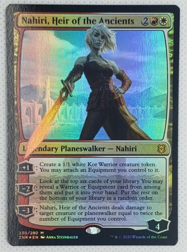 MAGIC THE GATHERING FOIL NAHIRI, HEIR OF THE ANCIENTS X1 NEW MTG ENGLISH - Picture 1 of 5