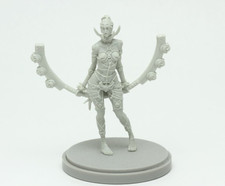 Resin Kit 713 Kingdom Death Worshipper of the Storm - Female 30mm Base Size