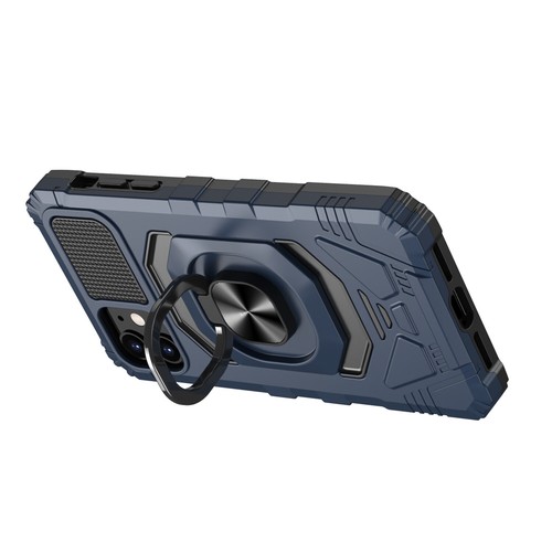 for iPhone 14 Pro / iPhone 14 Pro Max Case Robotic Ring Stand Cover+Prytool - Picture 17 of 19