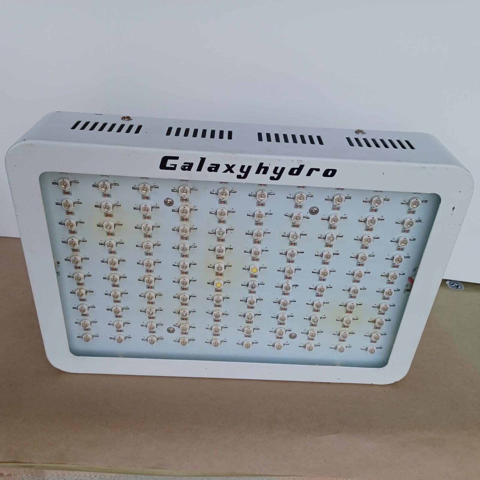 Galaxyhydro LED Plant Grow Light Fixture HYG-MINI 100*3W-W Color 9 Band 