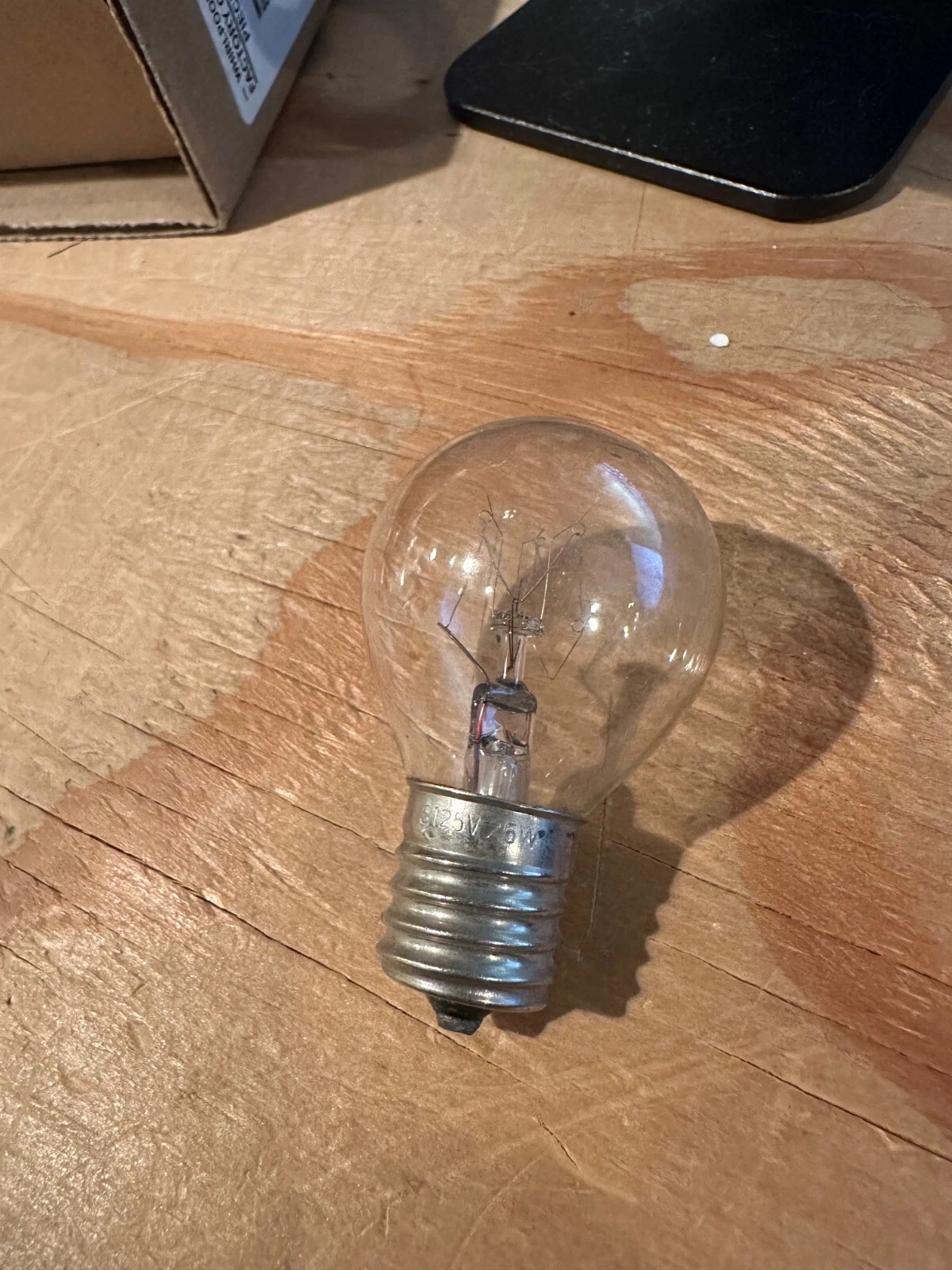 (6) NEW 25 WATT MICROWAVE BULB 26QBP0542 Appliance Bulb