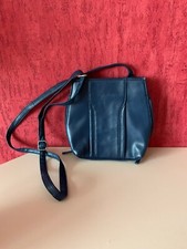 Marc Chantal Damen Tasche Umhängetasche Blau Kunstleder TOP Zustand!