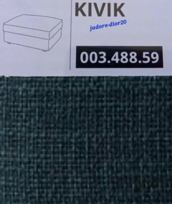  IKEA Kivik Bezug für Hocker Hillared dunkelblau 003.488.59 Ersatzbezug  NEU OVP