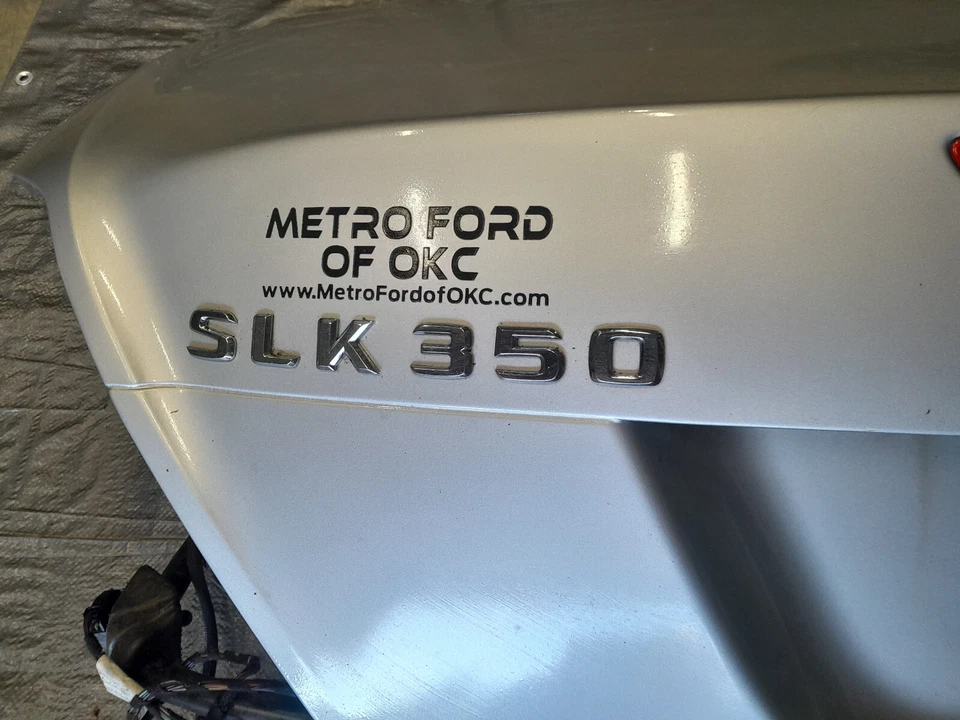 2005-2011 MERCEDES BENZ SLK350 SLK280 SLK300 REAR TRUNK LID SILVER OEM - Изображение 2 из 4