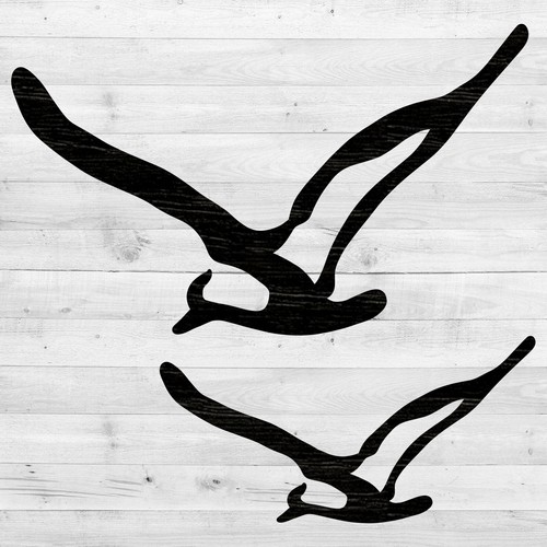 Seagull Art Cut out, Wood plaque sign,wood Crafts,Craft supply, - Picture 6 of 6