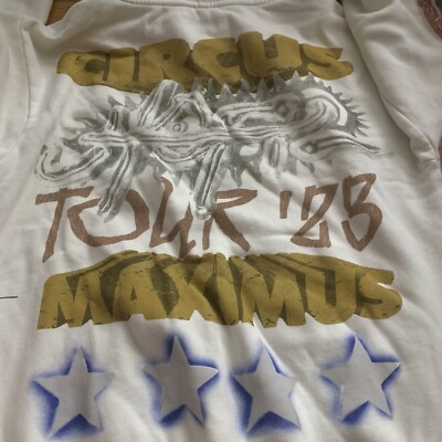 2023 Travis Scott Utopia Circus Maximus Tour Hoodie XL Rap Hip Hop