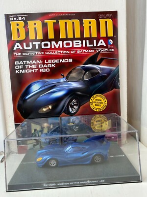 AUTOMOBILIA EAGLEMOSS COLLECTION #54 BATMAN LEGENDS OF THE DARK KNIGHT #80 AUTO