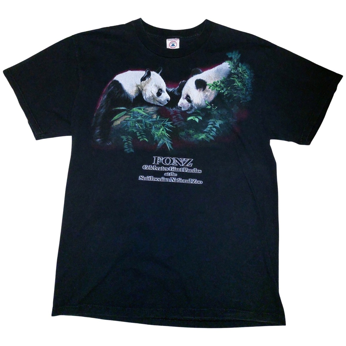 Vintage GIANT PANDAS SMITHSONIAN NATIONAL ZOO (Washington DC) T