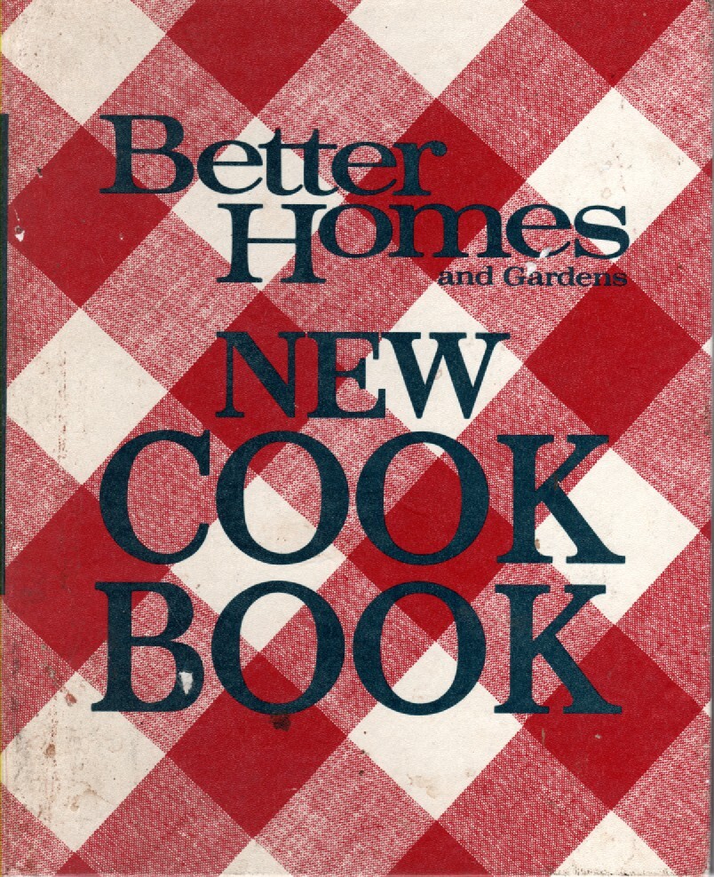 Better Homes and Gardens New Cookbook Hardcover 1969 Edition-image