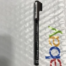 RIMMEL Professional Eyebrow Pencil w/Brush 001 DARK BROWN unsealed NWOB