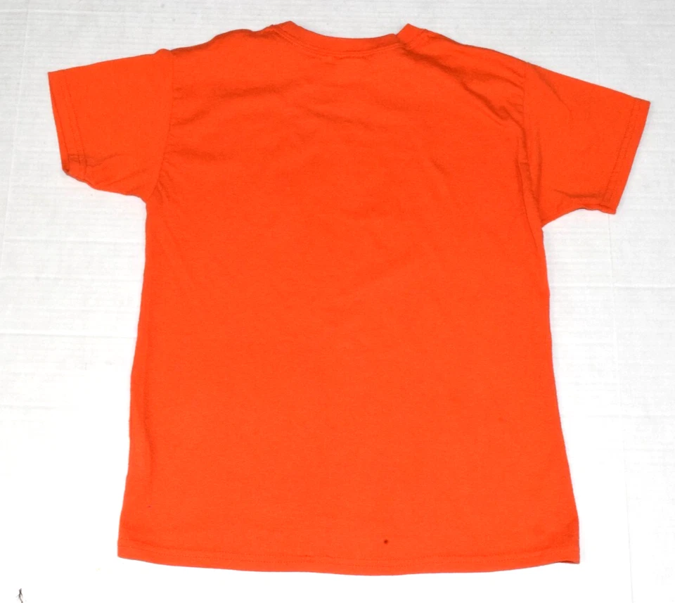 Camiseta Hanes Talla Juvenil M Mandarina Naranja Hawaii Forever Algodón Mezcla Poli Foto 2 de 4